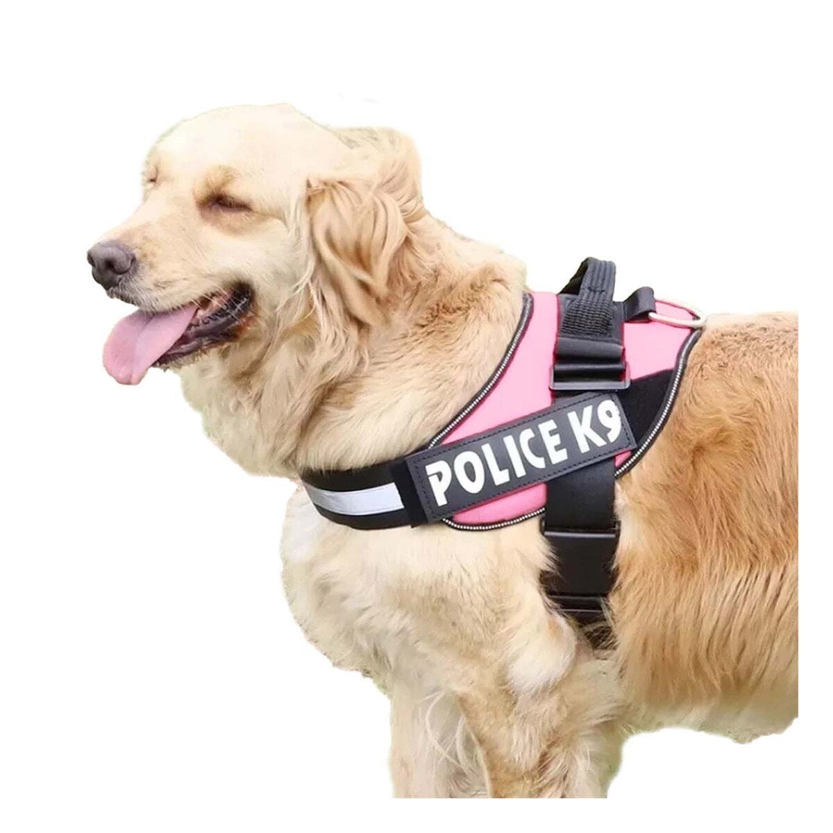 PACK6 ARNES COMODO SERVICE DOG TALLA XXL ROSADO PASEOS LARGOS Y+REGALO STICKER - 2