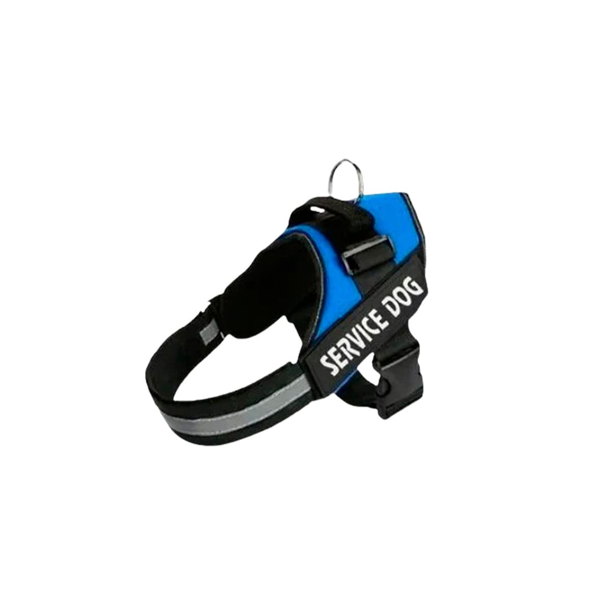 PACK2 PECHERA RESISTENTE SERVICE DOG TALLA S AZUL PARA ENTRENAMIENTO Y+REGALO STICKER - 2