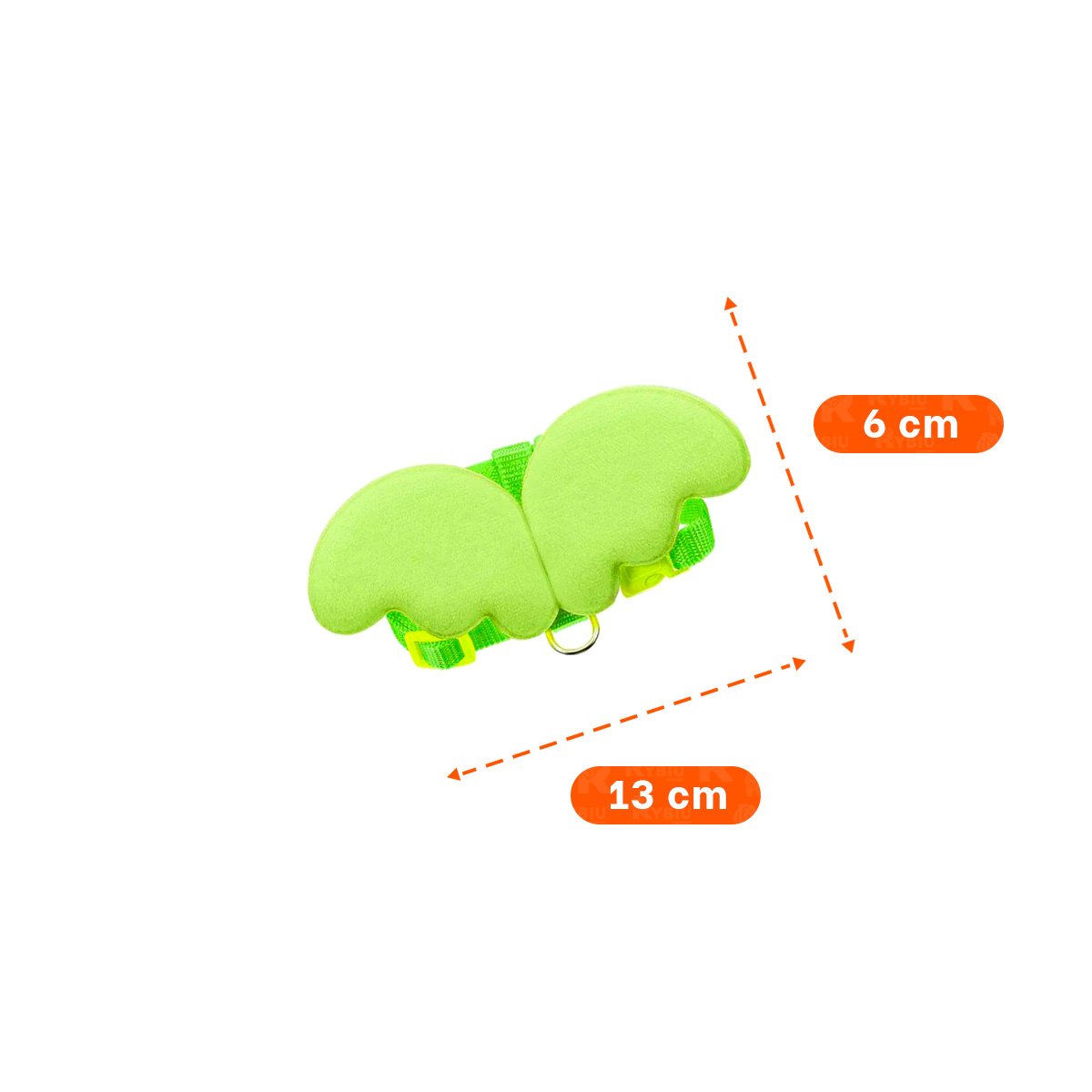 ARNES REGULABLE PET CON ALITAS PEQUENAS VERDE PARA PERROS PEQUENOS - 4