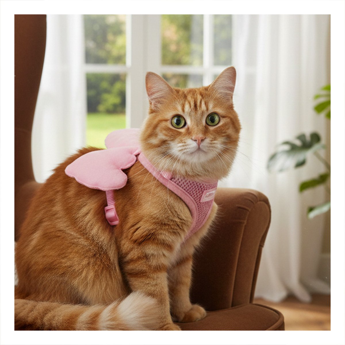 PACK6 SOPORTE AJUSTABLE ROSADO PET CON ALITAS PEQUENAS SEGURO - 3