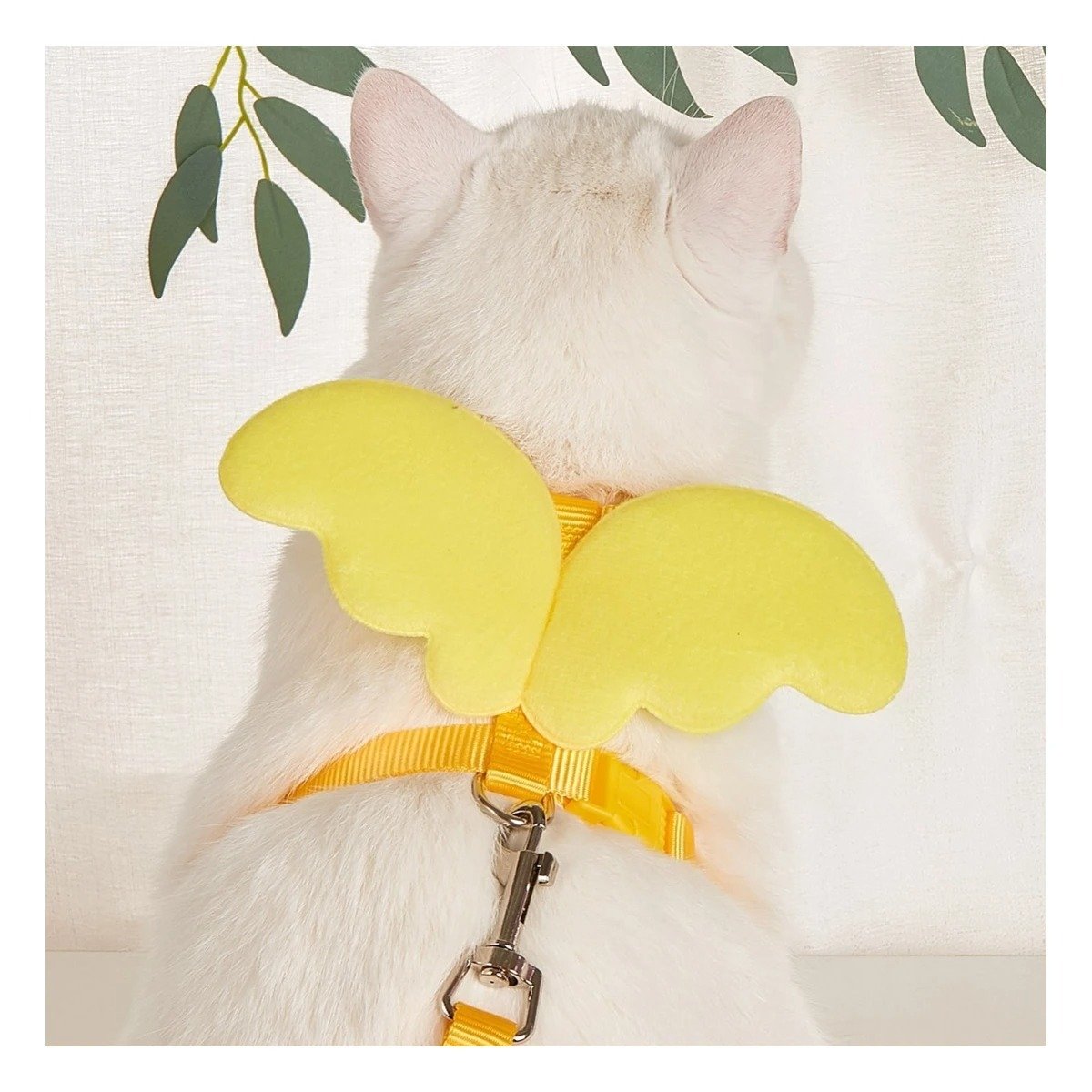 PACK2 PROTECTOR CON ALITAS PEQUENAS AMARILLO PET AJUSTABLE Y COMODO Y+REGALO STICKER - 3