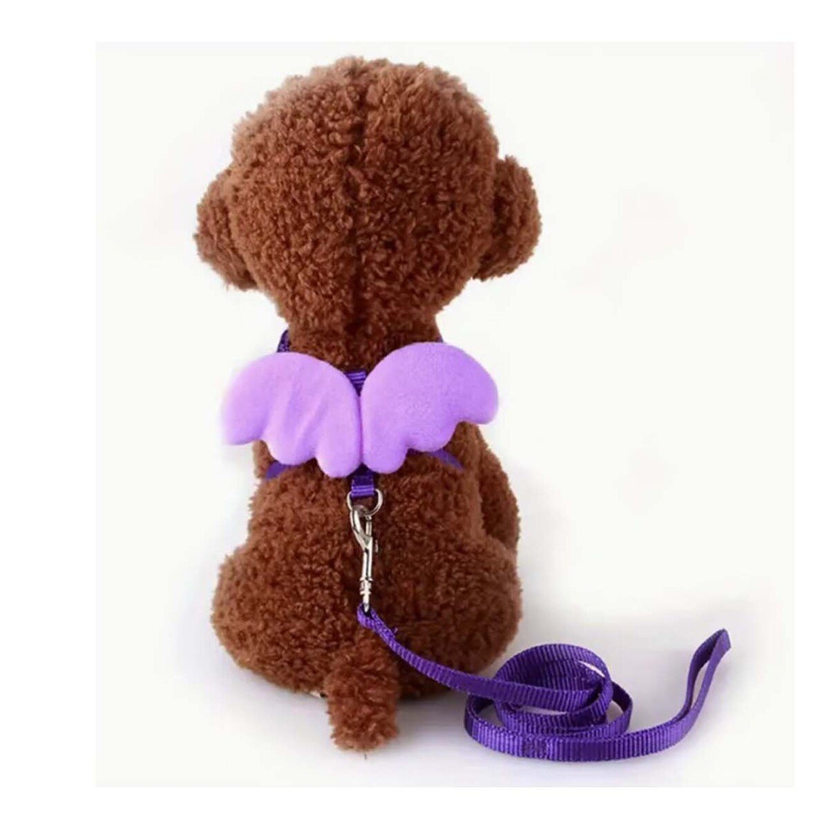 PACK6 ARNES REGULABLE CON ALITAS PEQUENAS PARA PERRO LILA CLARO Y+REGALO STICKER - 2