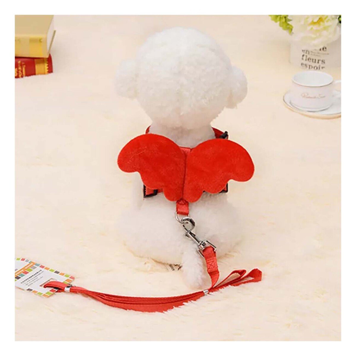 PROTECTOR ROJO PET CON ALITAS PEQUENAS LIGERO Y COMODO Y+REGALO STICKER - 5