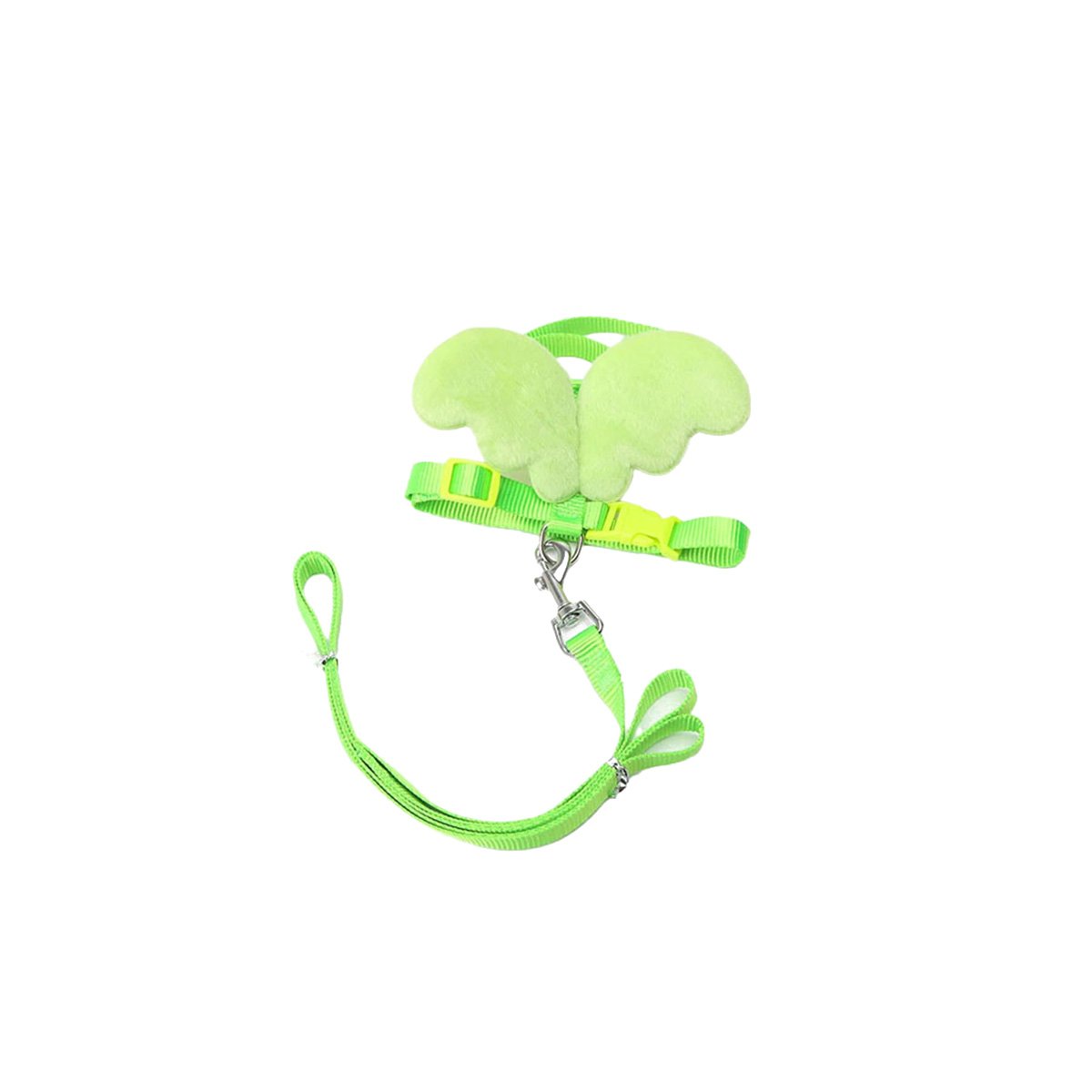 PECHERA REGULABLE PET CON ALITAS PEQUENAS VERDE PARA GATOS PEQUENOS Y+REGALO STICKER - 3