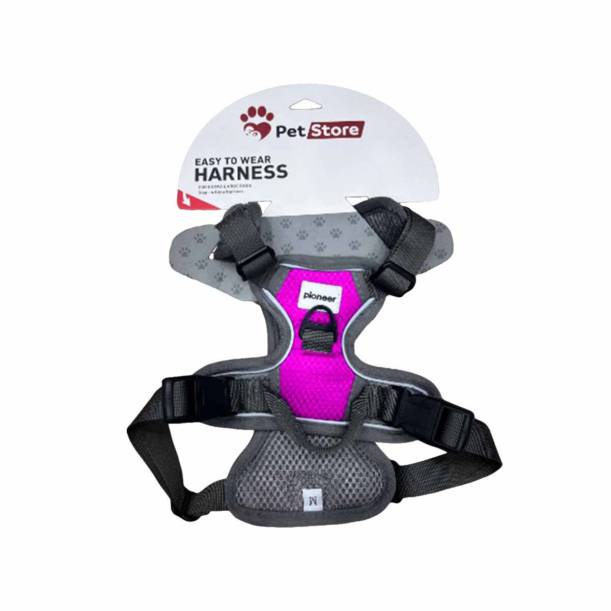 PACK4 PRENDA AJUSTABLE PARA PERRO FUCSIA TALLA S SUAVE Y PRACTICA Y+PAPEL REGALO - 3
