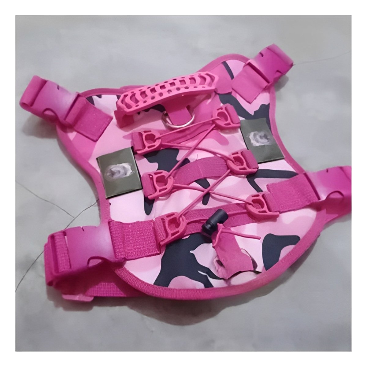 CHALECO PARA PERRO ROSADO TALLA L CON MATERIAL LIGERO Y DURADERO PARA MASCOTAS - 2