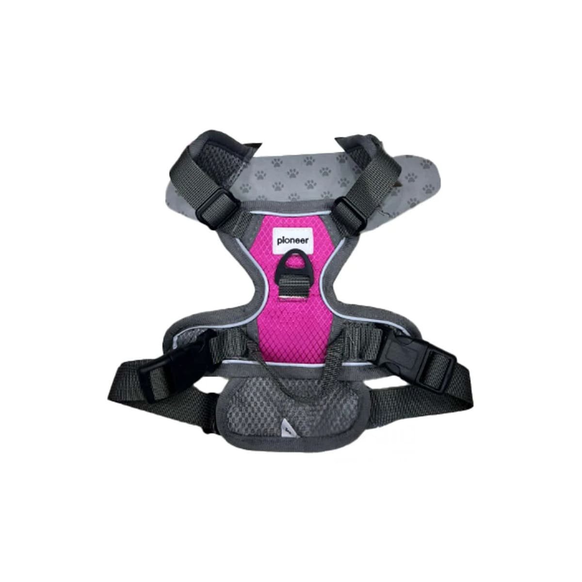 PECHERA PARA PERRO FUCSIA TALLA L COMODA Y RESISTENTE PARA EXTERIORES Y+PAPEL REGALO - 1
