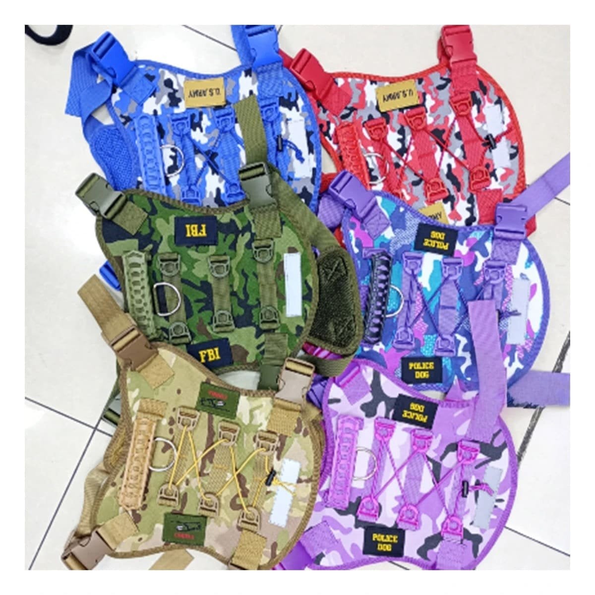 ARNES PARA PERRO GRANDE MORADO TALLA L FACIL DE COLOCAR Y QUITAR Y+LIGAS REGALO - 1