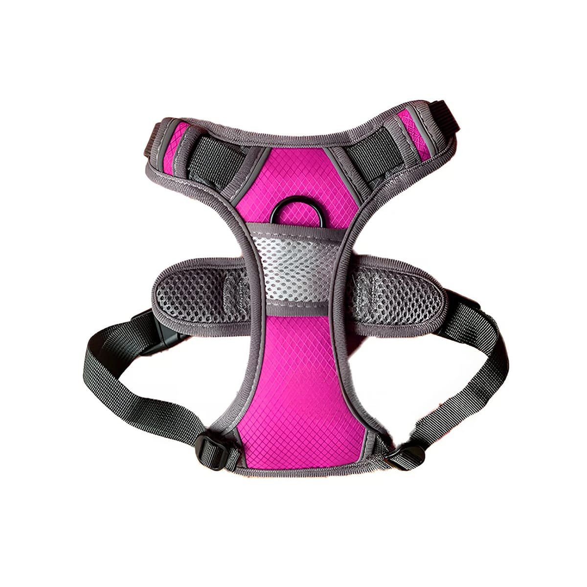 PACK6 CHALECO PARA PERRO FUCSIA TALLA L FACIL DE PONER Y QUITAR Y+REGALO STICKER - 2