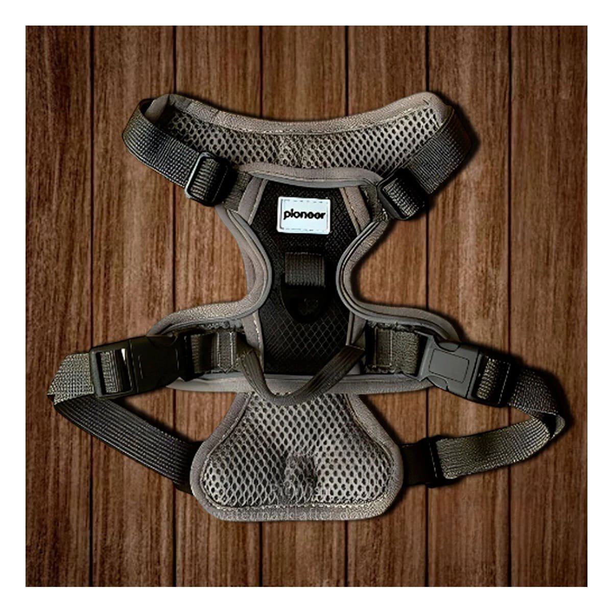 SUJECION PARA PERRO NEGRO TALLA L CON AJUSTE COMODO Y SEGURIDAD MAXIMA Y+POST IT - 3