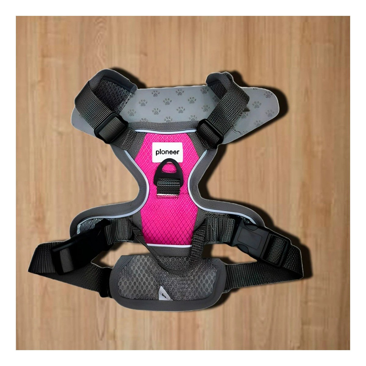 SUJETADOR LIGERO FUCSIA PARA PERRO FACIL DE USAR Y MATERIAL SUAVE - 2
