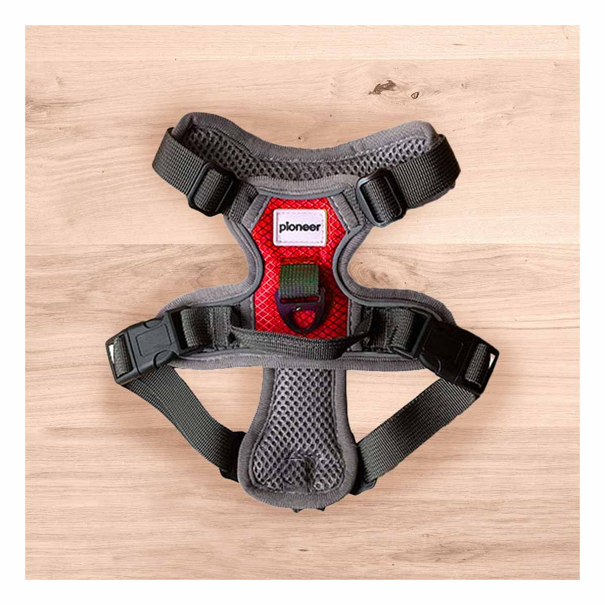 PACK4 PRODUCTO DE PASEO PARA PERRO ROJO TALLA S SEGURO - 2