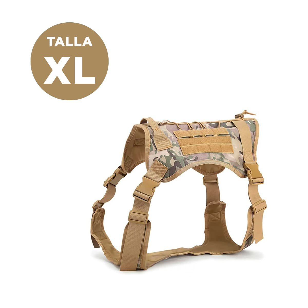 PACK6 CHALECO RESISTENTE PARA PERRO VERDE CLARO TALLA XL SEGURO Y DURADERO Y+PAPEL REGALO - 4