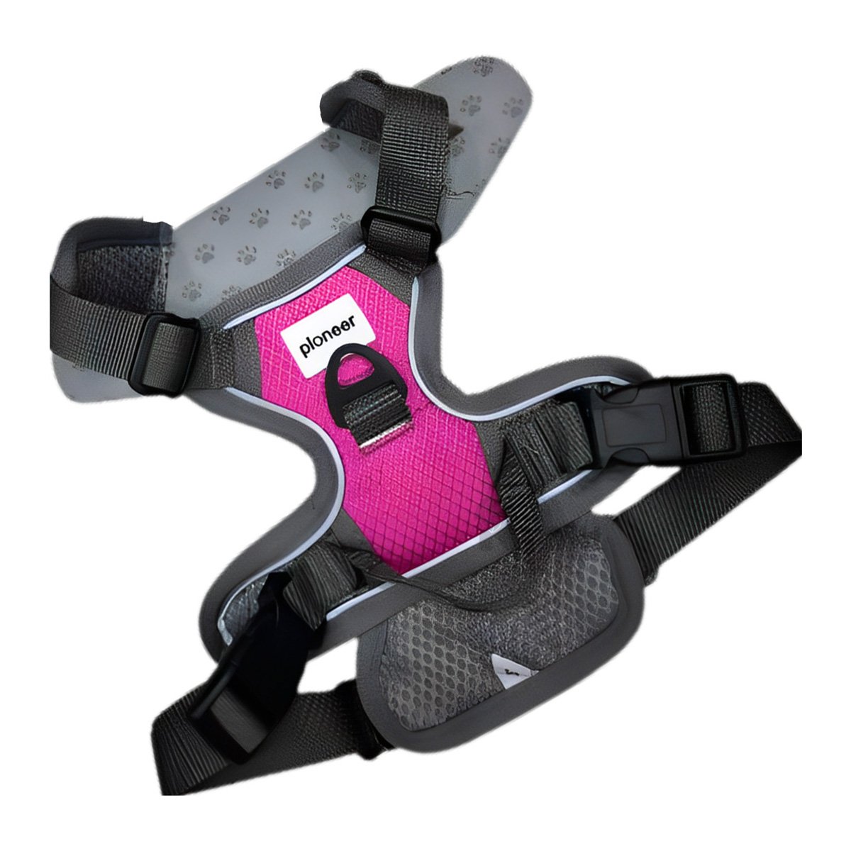 CHALECO LIGERO FUCSIA PARA PERRO DE PASEO Y EJERCICIO DIARIO Y+REGALO STICKER - 3