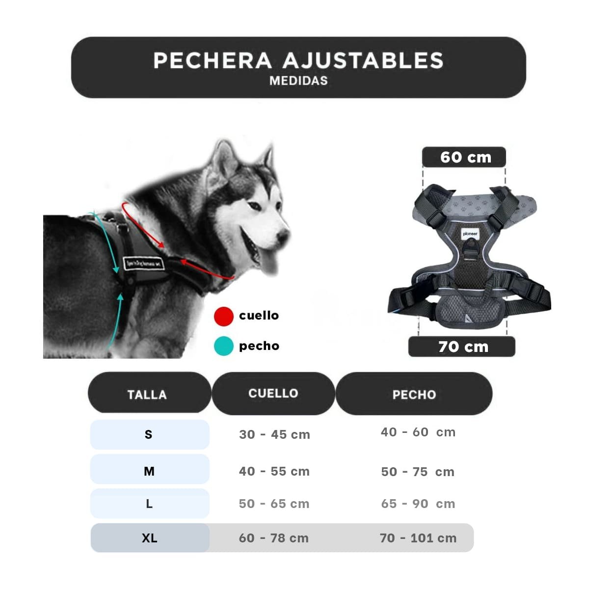 PACK2 ROPA PARA PERRO CON PECHERA NEGRA DE USO DIARIO Y CONFORTABLE - 4