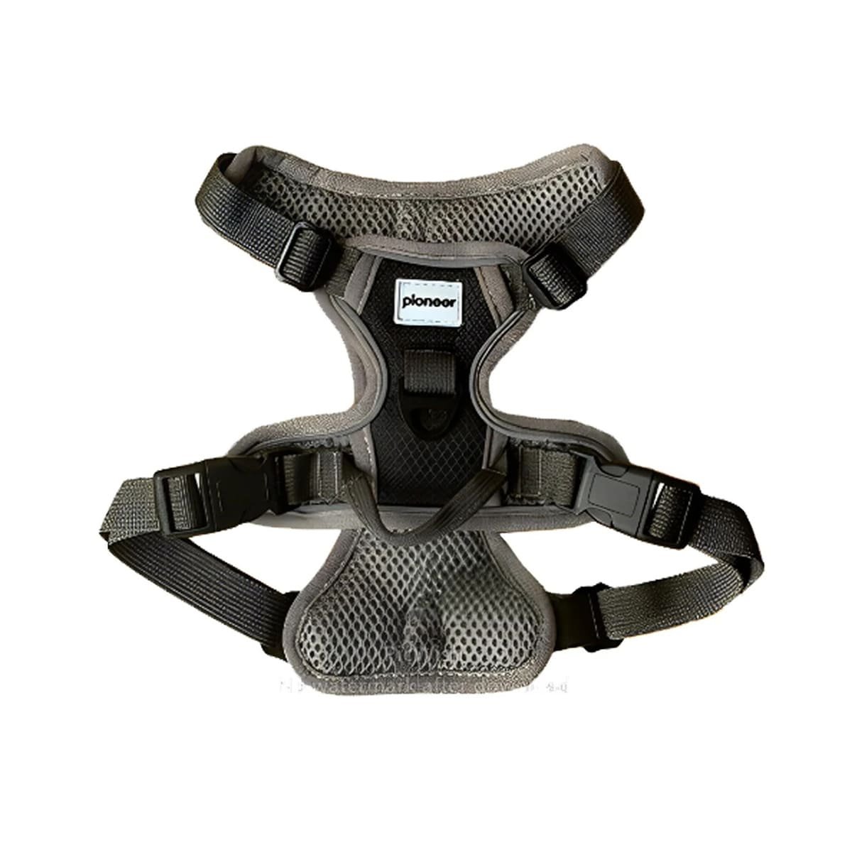 PECHERA PARA PERRO NEGRO TALLA L MATERIAL LIGERO Y ADAPTABLE PARA PASEO Y+PAPEL REGALO - 1