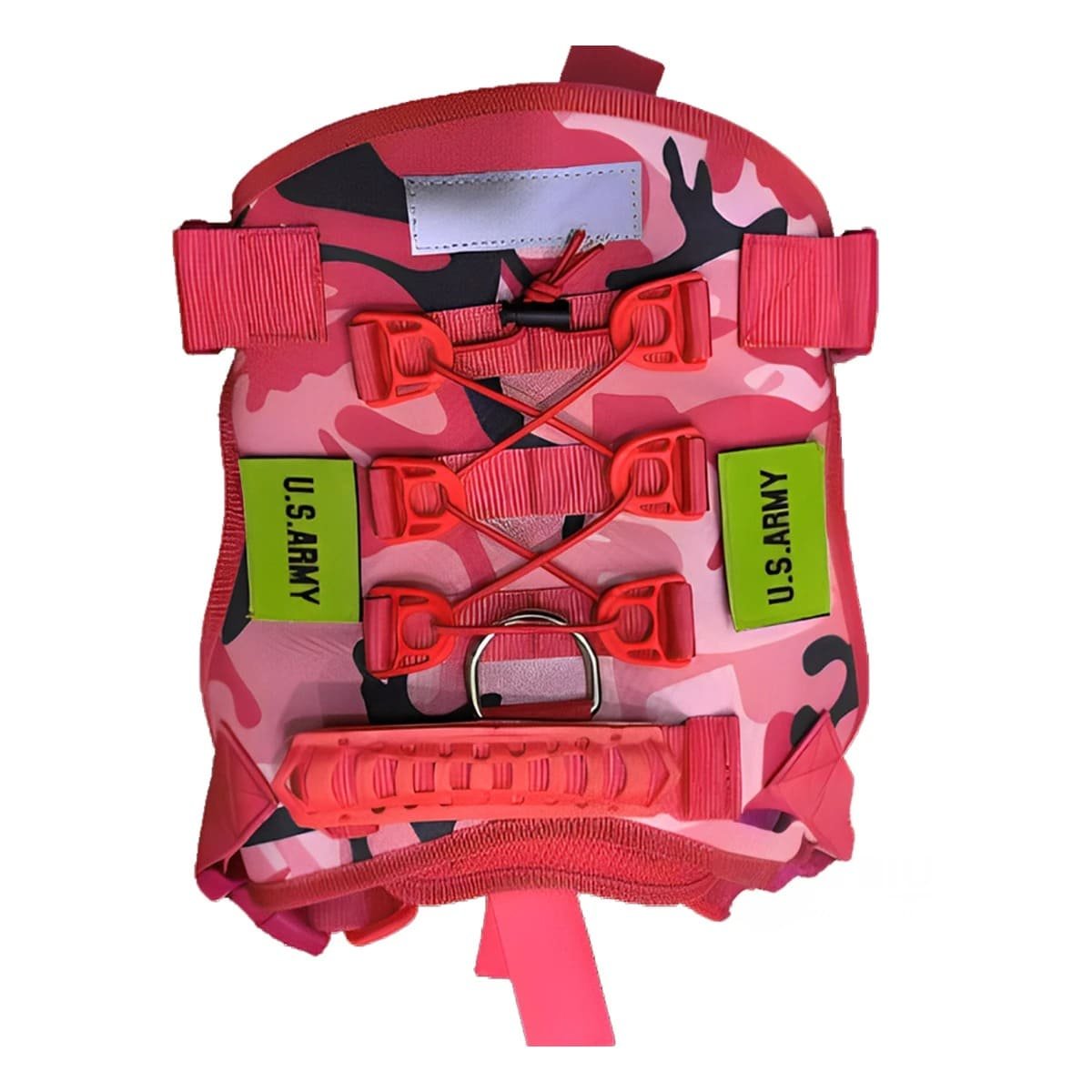 ACCESORIO PARA PERRO TACTICO ROJO COMODO Y SEGURO PARA PASEOS DIARIOS Y+LIGAS REGALO - 3