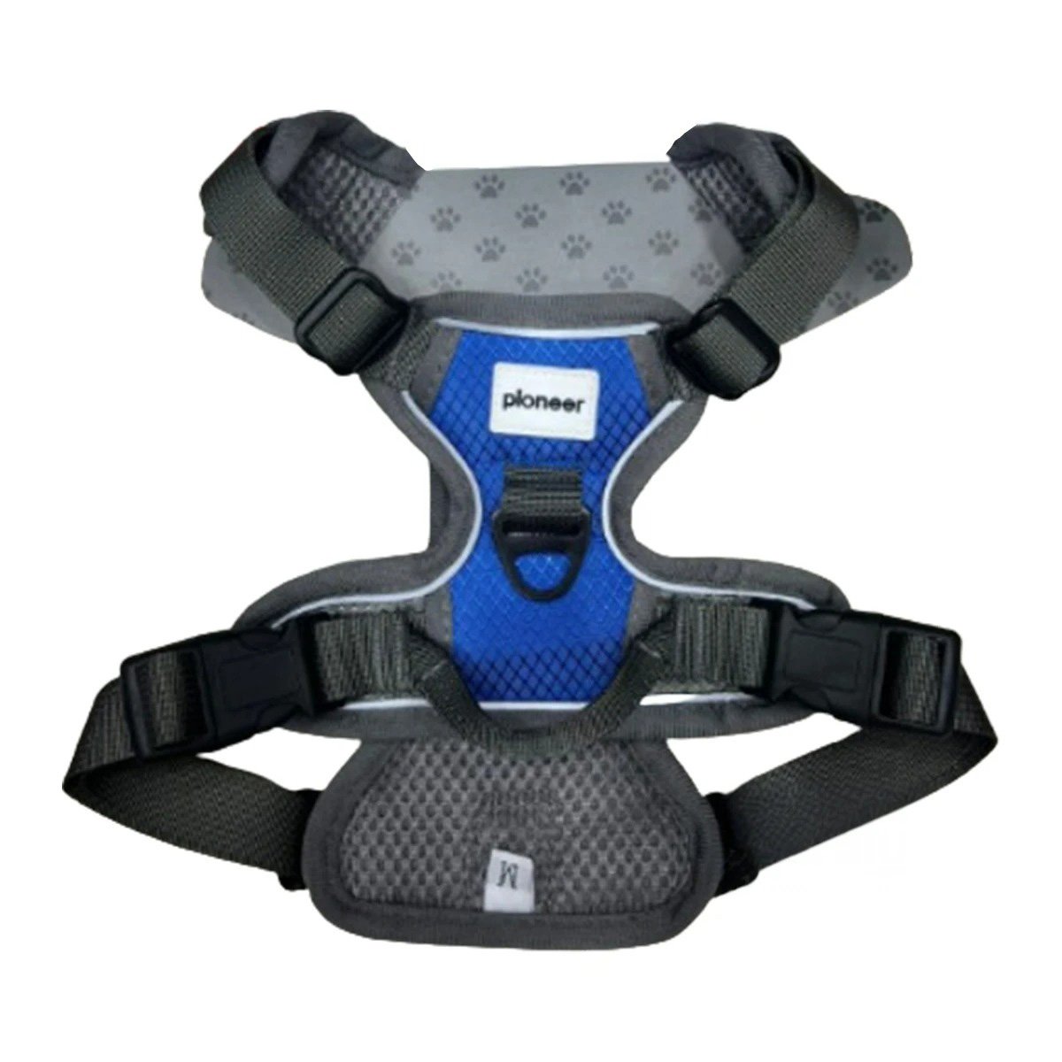 CONJUNTO DE PASEO PARA PERRO AZUL TALLA M MODERNO Y COMODO Y+LIGAS REGALO - 3