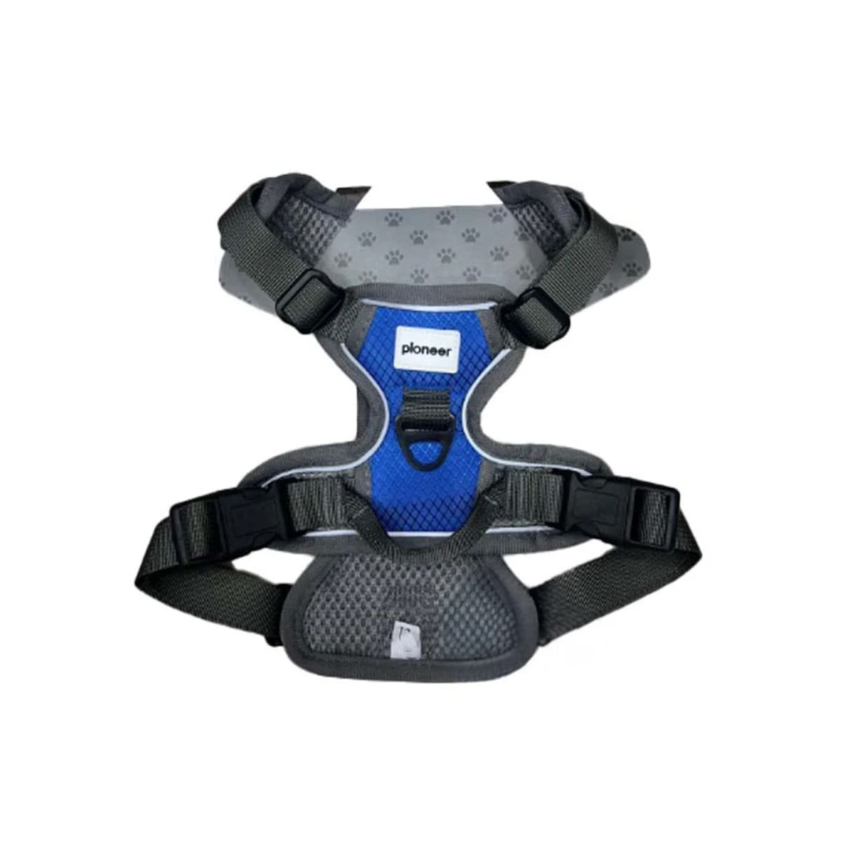 PECHERA PARA PERRO AZUL TALLA L CON CORREA INCLUIDA Y AJUSTABLE Y+PAPEL REGALO - 1