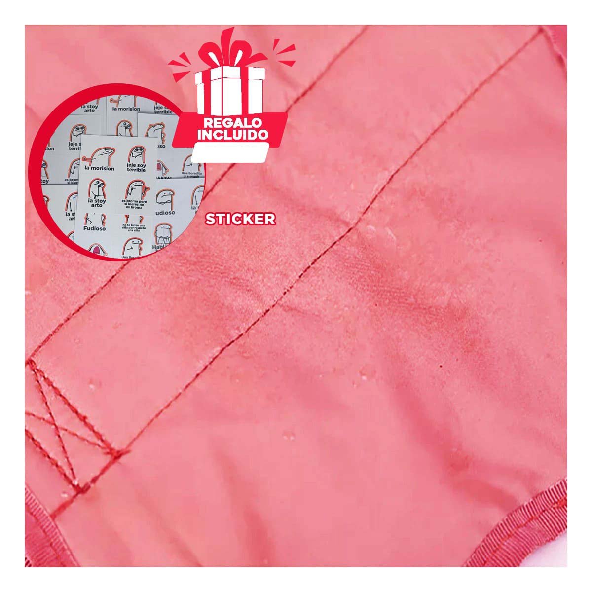 ACCESORIO CHALECOS TACTICO PARA PERRO ROJO AJUSTABLE Y COMODO Y+REGALO STICKER - 1