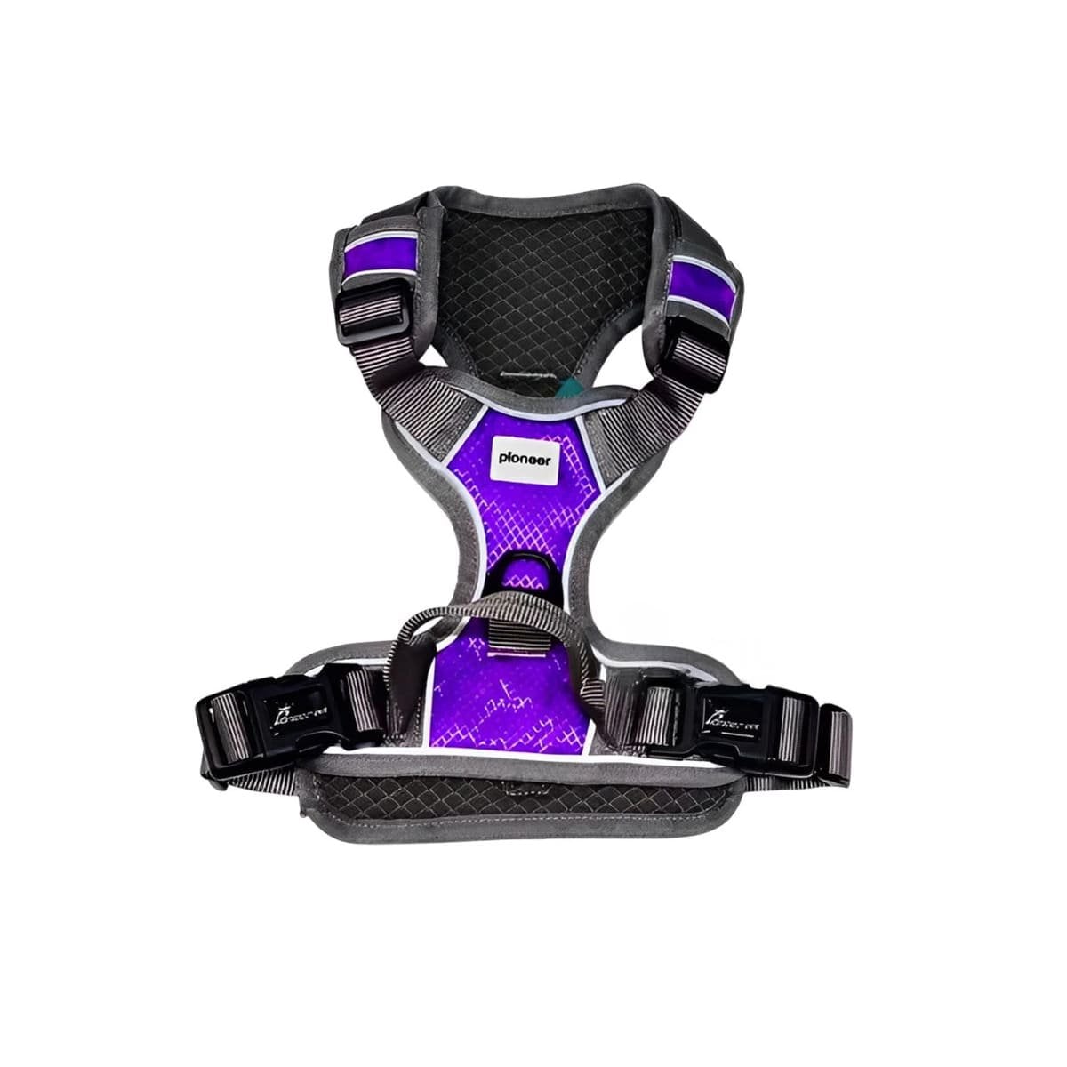CHALECO PARA PERRO MORADO TALLA XL CON TELA RESISTENTE Y COMODO Y+PAPEL REGALO - 1