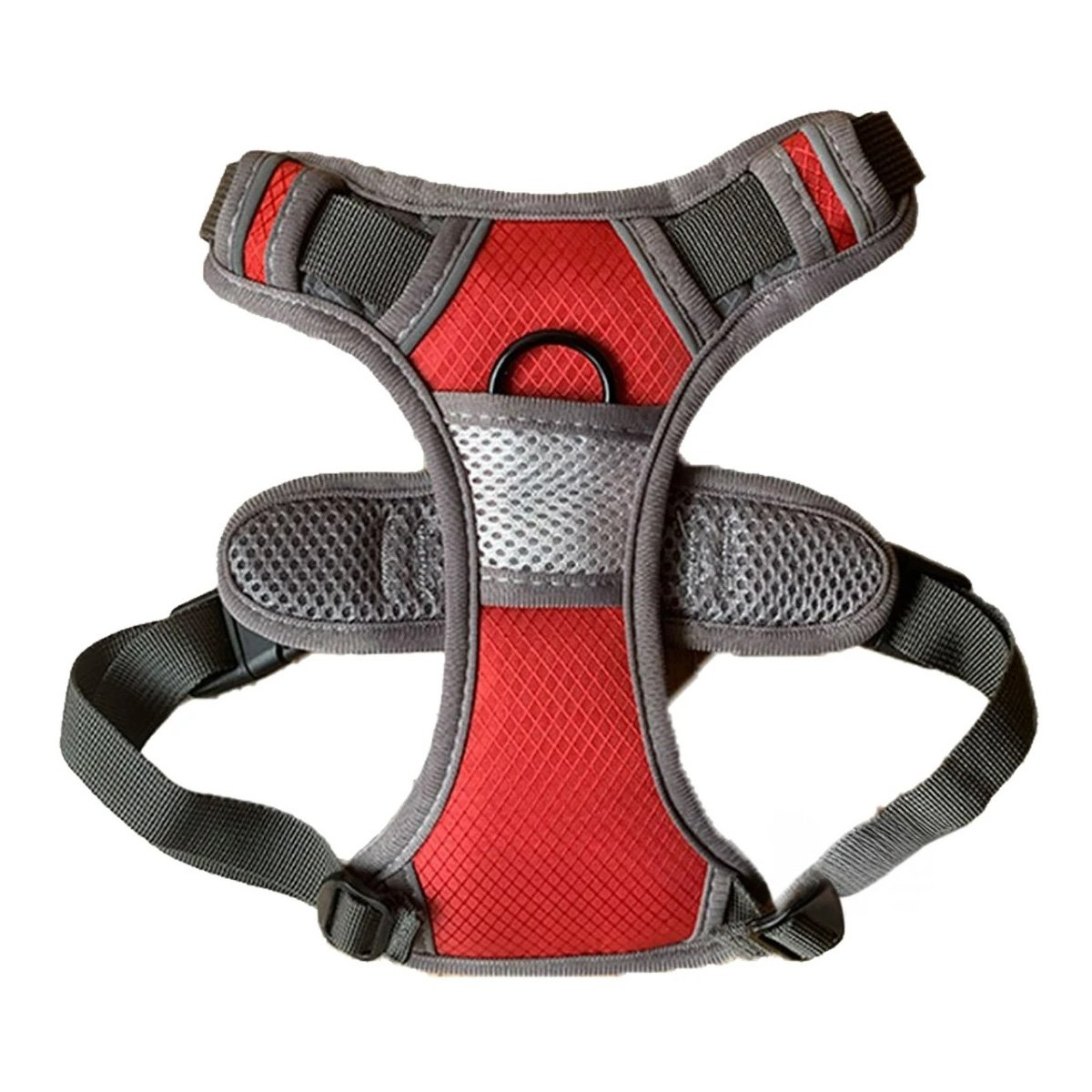 PACK6 SOPORTE REFLECTANTE PARA PERRO ROJO TALLA M MAYOR VISIBILIDAD Y+REGALO STICKER - 2