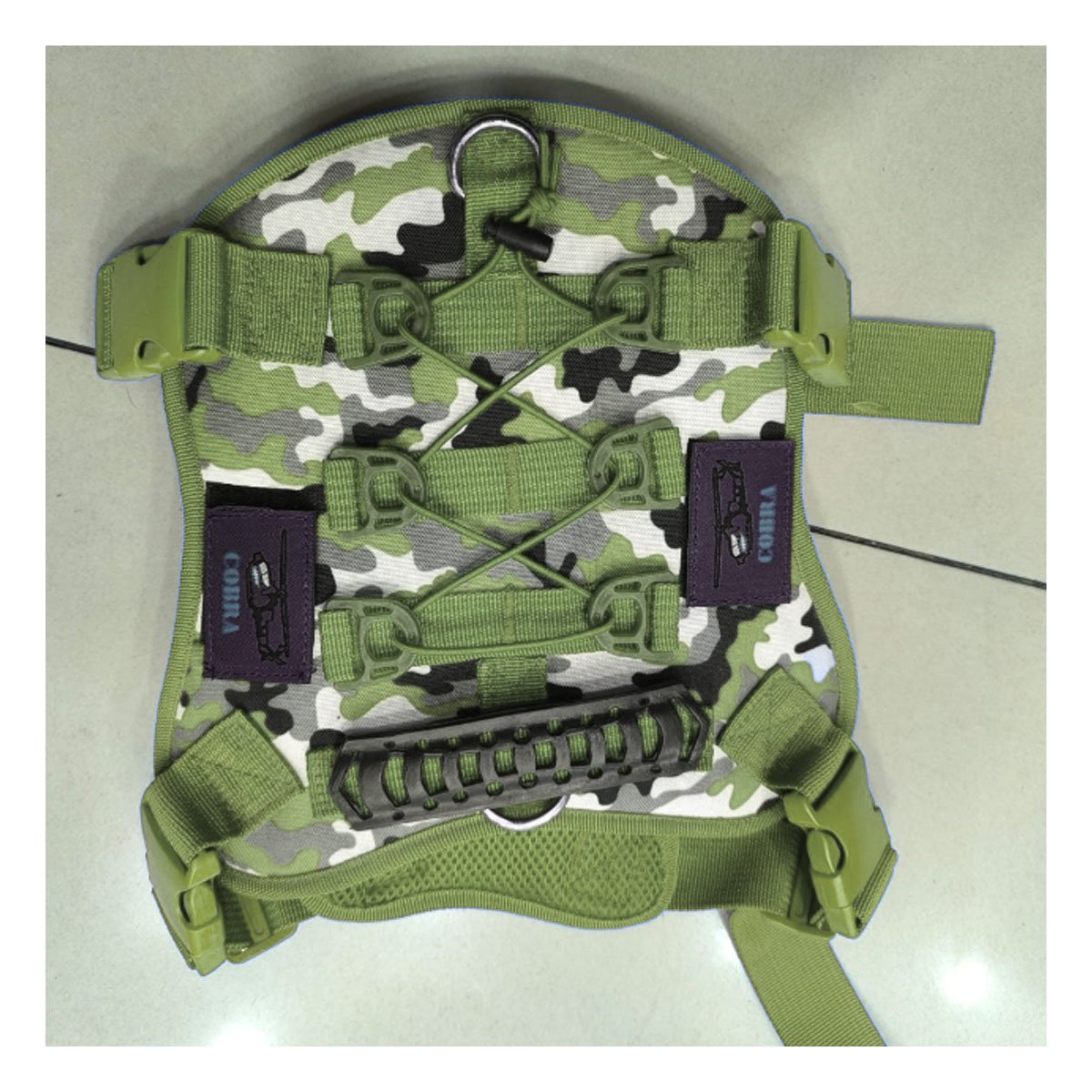 PACK2 VESTIMENTA PARA CAN VERDE OSCURO TALLA L COMODA Y RESISTENTE PARA SALIDAS - 5