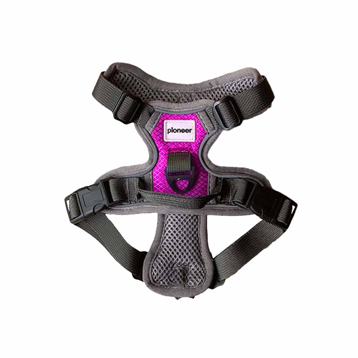 PACK2 ACCESORIO SEGURO PARA PERRO FUCSIA TALLA S COMODO Y MODERNO Y+REGALO STICKER - 2