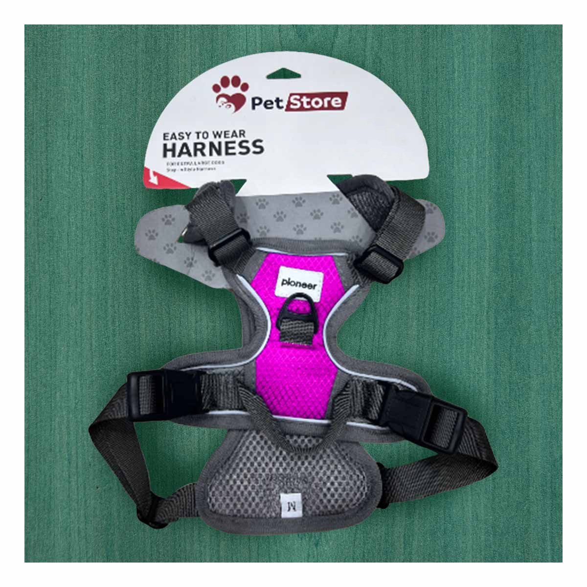 PACK6 COMPLEMENTO AJUSTABLE PARA PERRO FUCSIA TALLA S SEGURO Y COMODO - 3