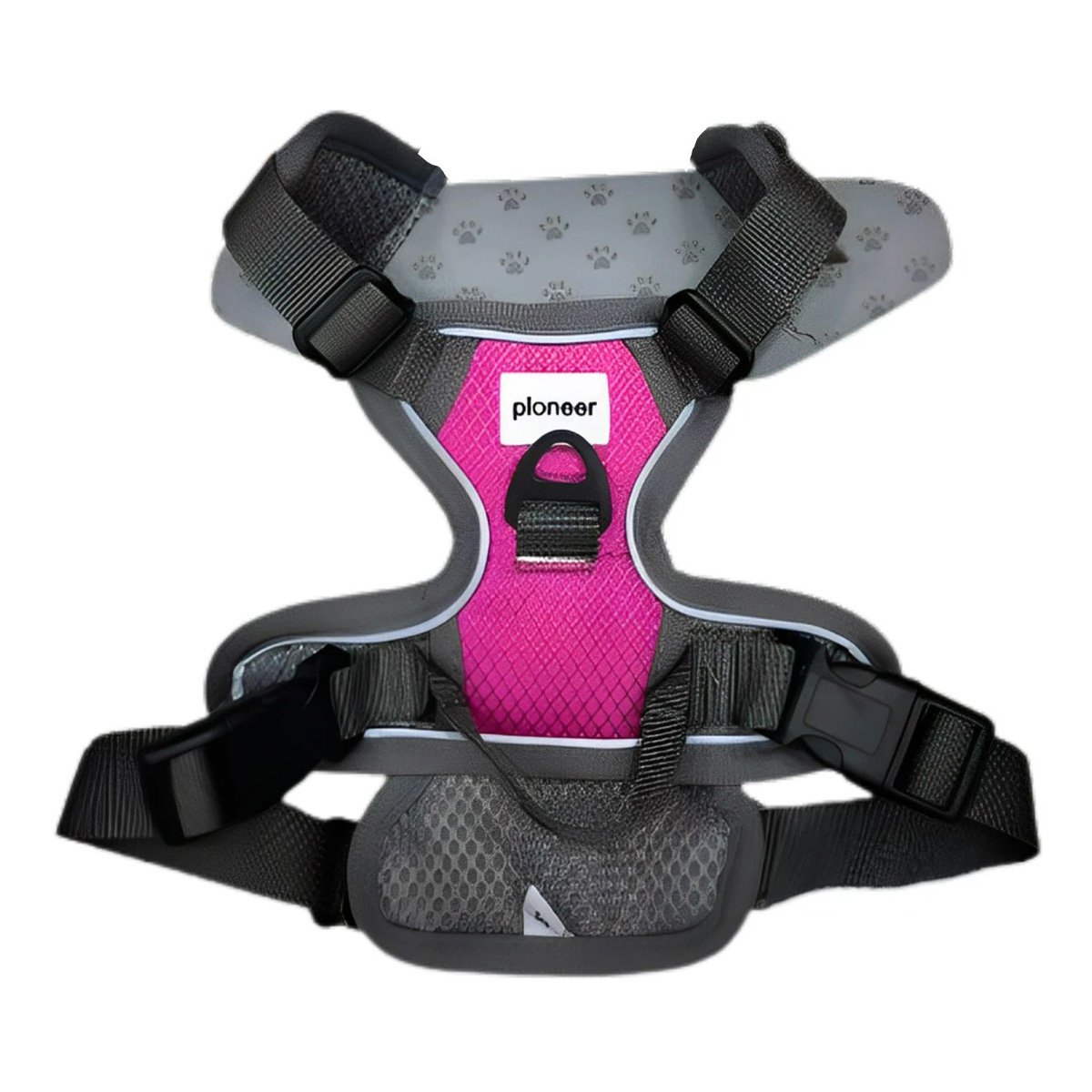PACK6 CHALECO LIGERO FUCSIA PARA PERRO PARA PASEOS Y ACTIVIDADES Y+REGALO STICKER - 2