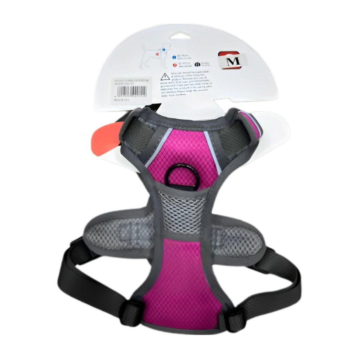 PECHERA MODERNA FUCSIA PARA PERRO CON AJUSTE PERFECTO Y MATERIAL DURADERO Y+PAPEL REGALO - 1