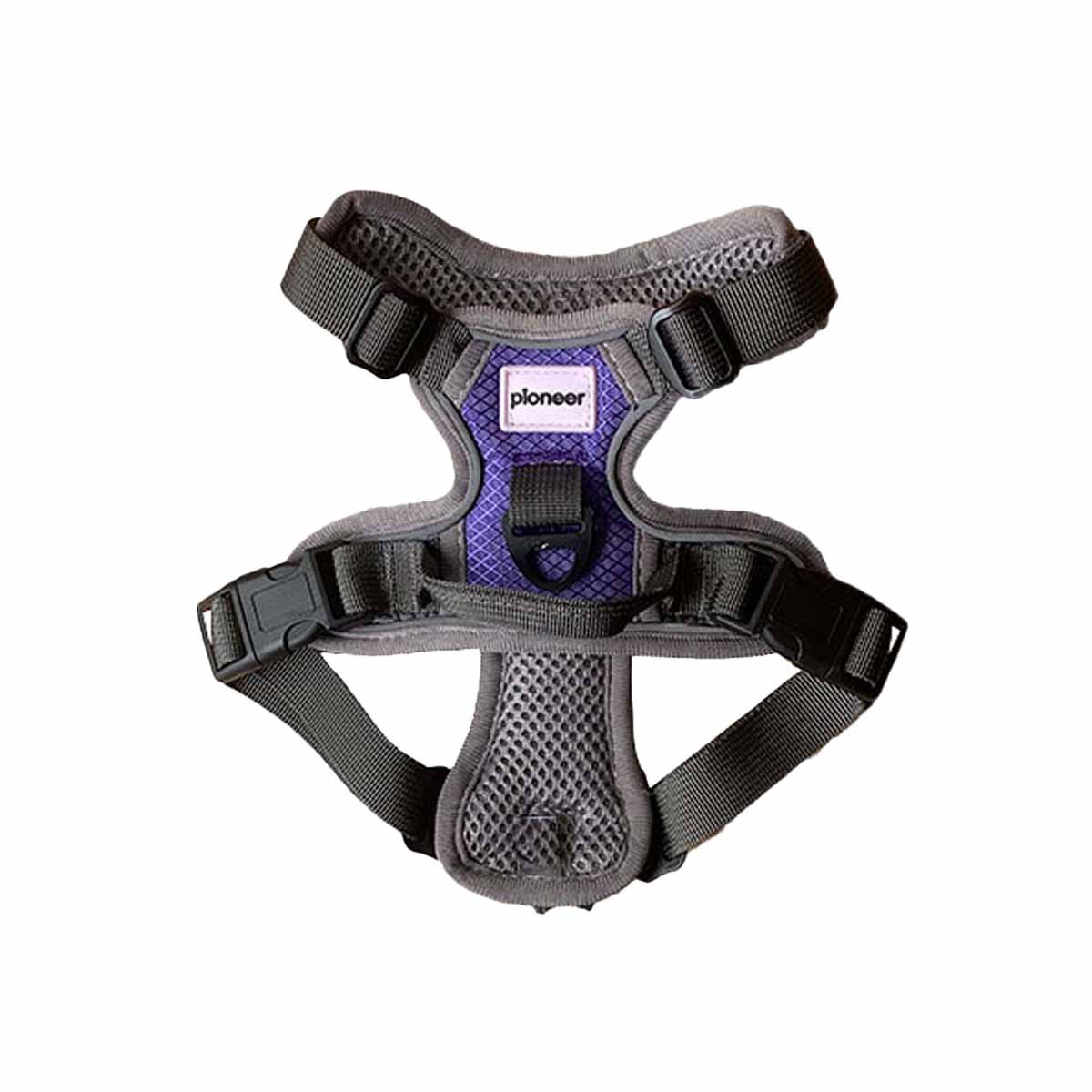 PACK2 CORREA INTEGRAL PARA PERRO MORADO TALLA S RESISTENTE Y+REGALO STICKER - 2