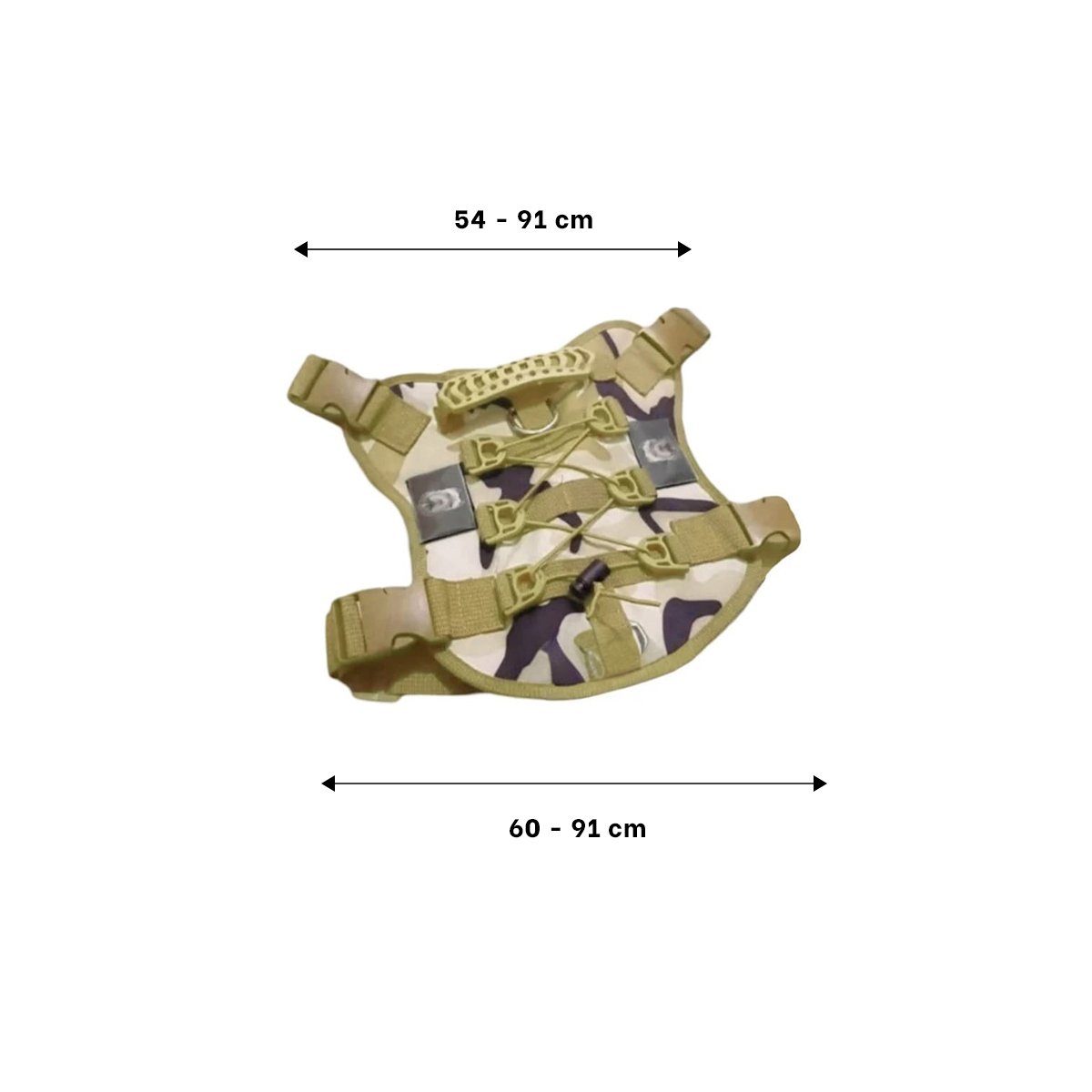 PACK6 PECHERA RESISTENTE PARA PERRO VERDE CLARO TALLA L CHALECO LIGERO - 4