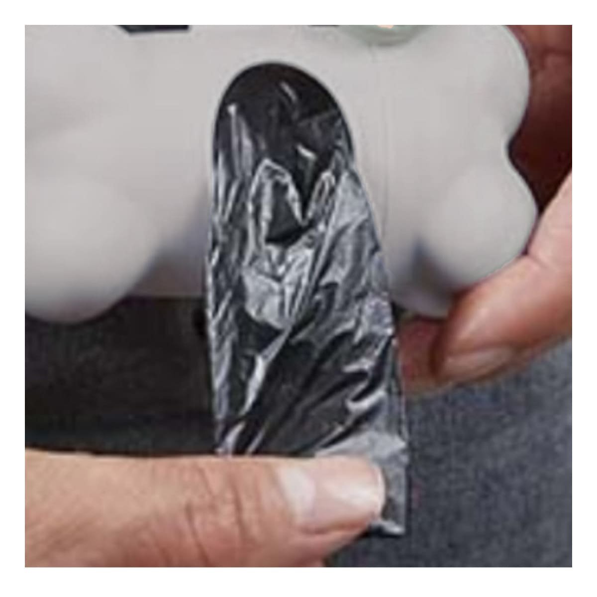 PACK2 DISPENSADOR PORTATIL GRIS PARA MASCOTAS CON ESTILO SENCILLO Y+REGALO STICKER - 3