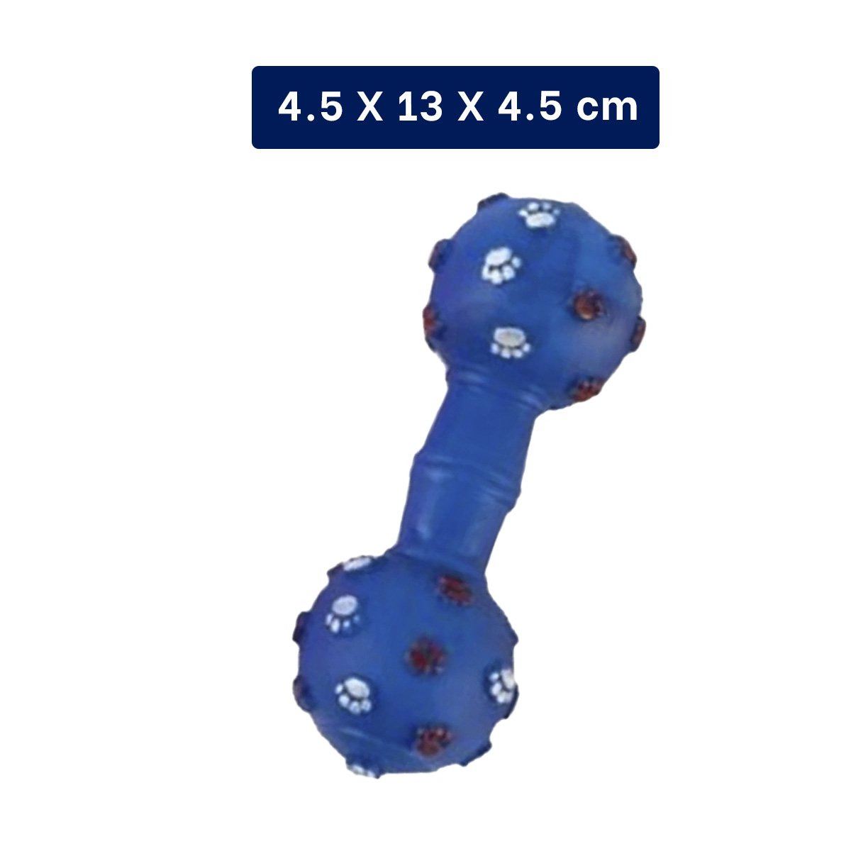PACK2 JUGUETE HUESO PARA PERRO AZUL CON TEXTURA FACIL DE SUJETAR Y+PAPEL REGALO - 4