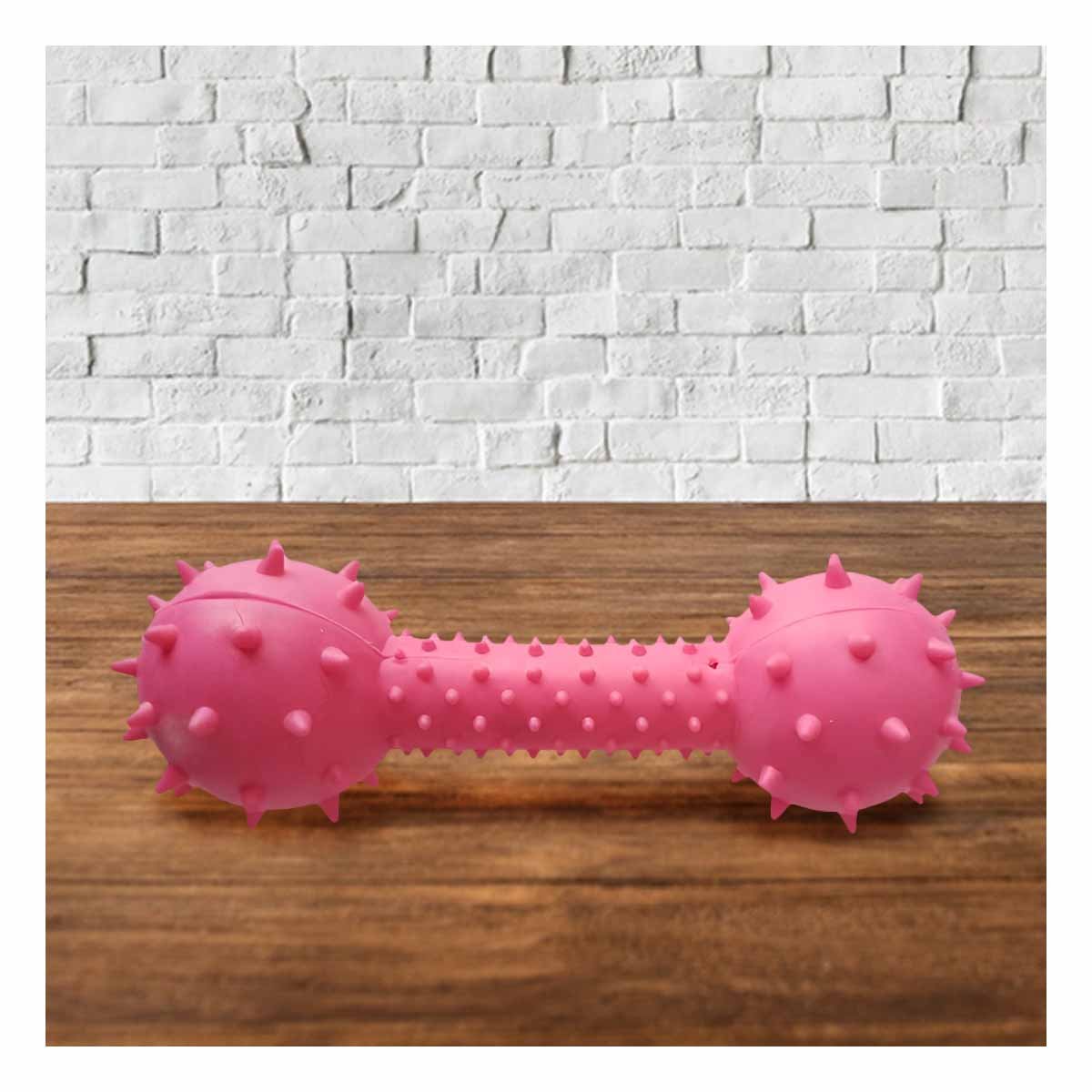 PACK4 HUESO RESISTENTE ROSADO PARA MASCOTAS CON ENERGIA ALTA - 5