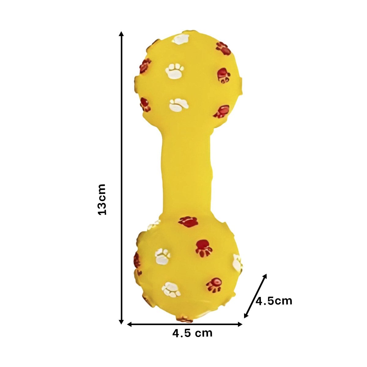 PACK4 ACCESORIO PARA MASCOTA TIPO HUESO AMARILLO CON ESTILO LLAMATIVO Y+REGALO STICKER - 4
