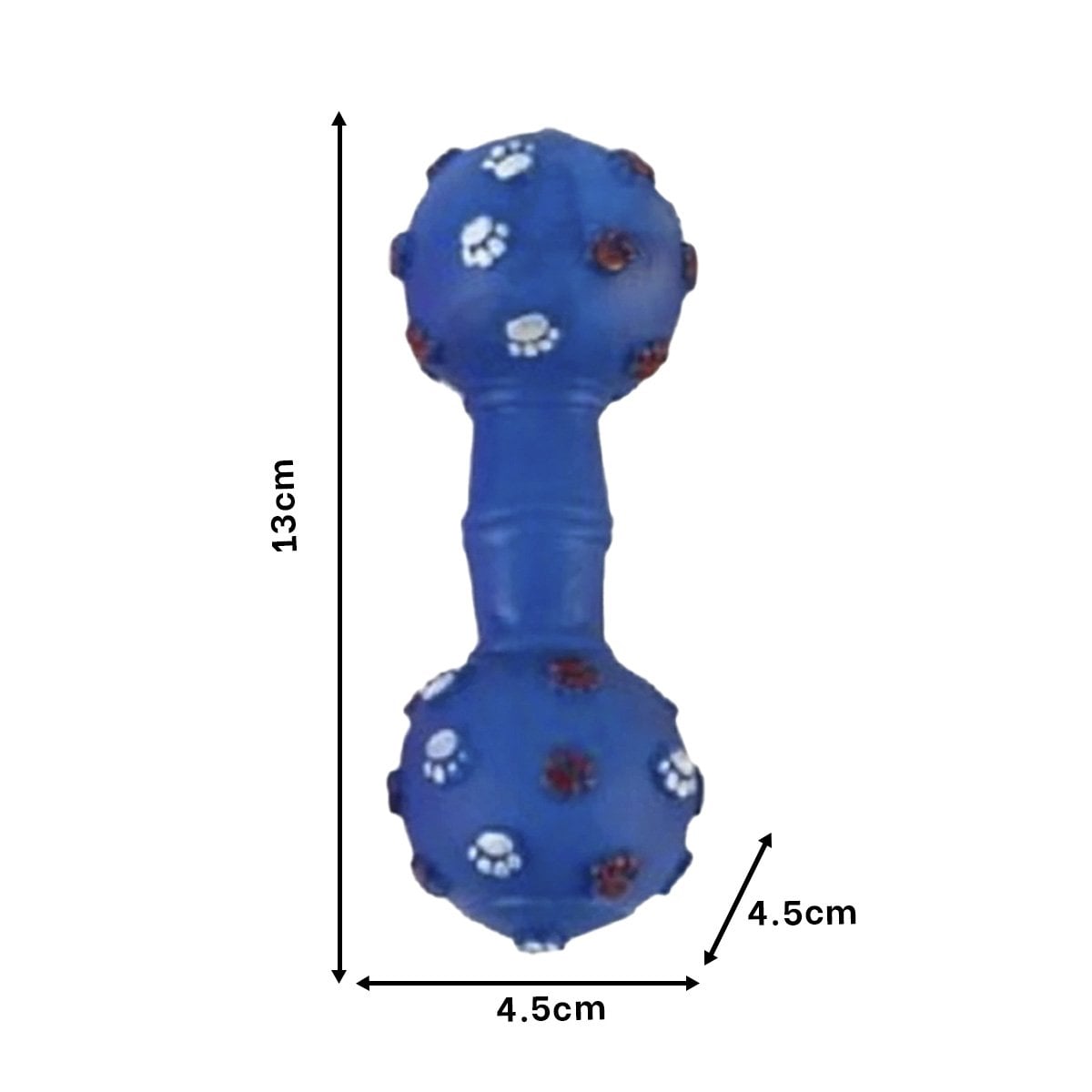 PACK12 ACCESORIO CANINO HUESO AZUL CON RELIEVE ANTIDESLIZANTE Y+PAPEL REGALO - 4