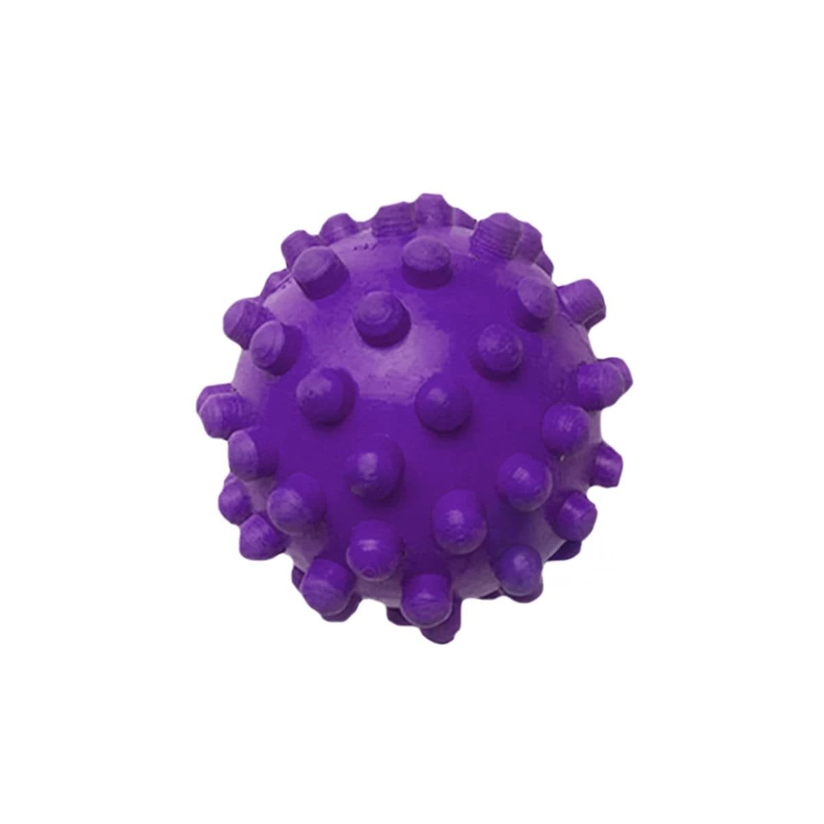 PACK2 JUGUETE CANINO MORADO FORMA CHIRIMOLLA PARA DIVERSION CONTINUA Y+REGALO STICKER - 2