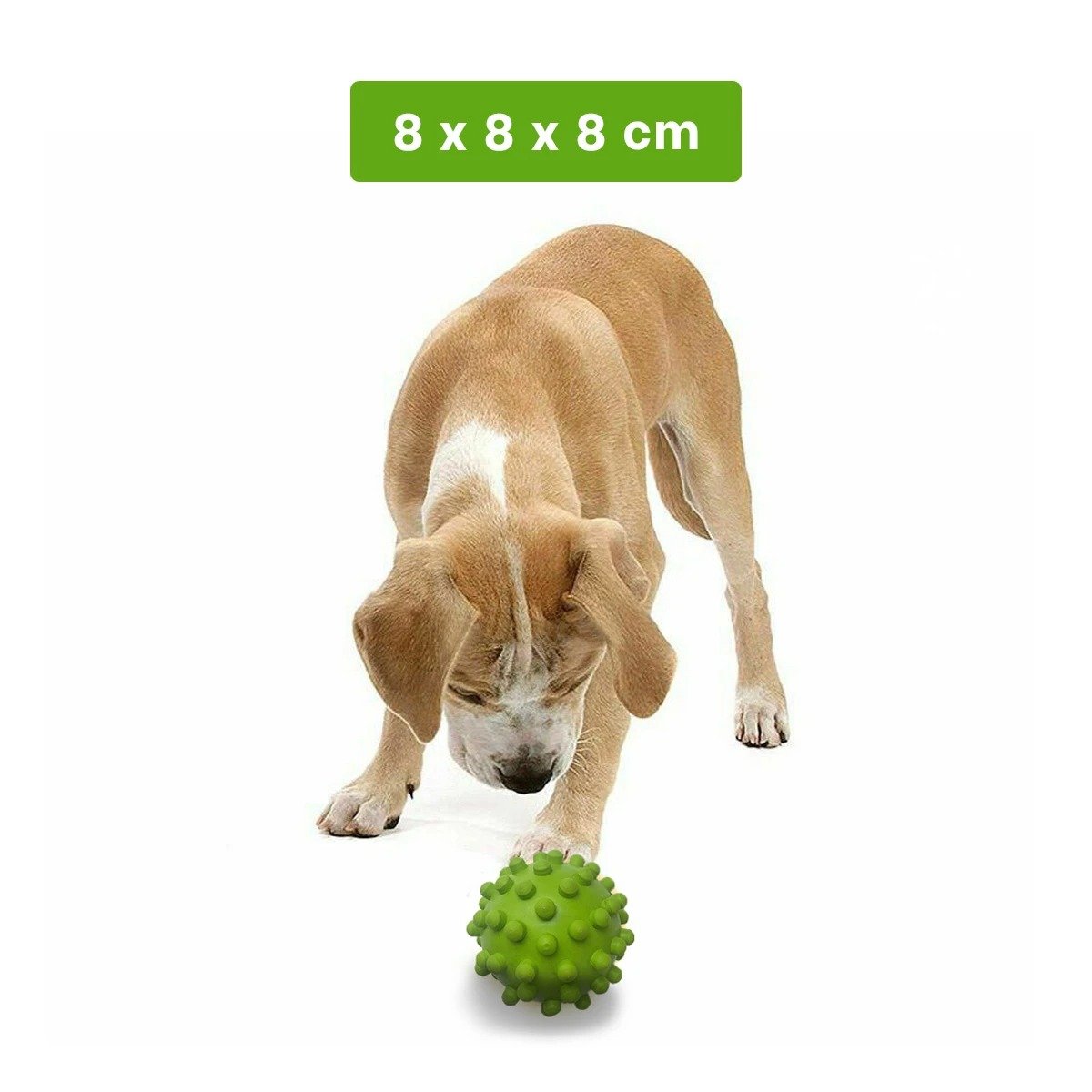 PACK6 FIGURA DE CAUCHO VERDE PARA JUEGO DIARIO CON MATERIAL FLEXIBLE Y+PAPEL REGALO - 4