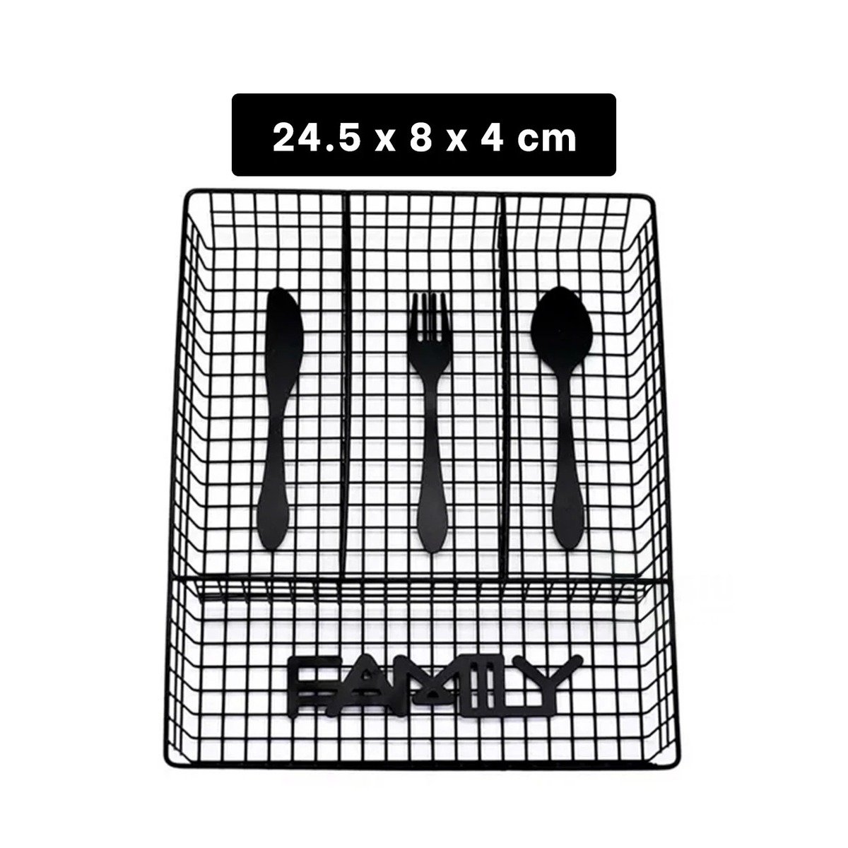 PACK2 CAJA NEGRA DE METAL CON 4 ESPACIOS PARA MANTENER SERVICIOS DISTRIBUIDOS Y+PAPEL REGALO - 4