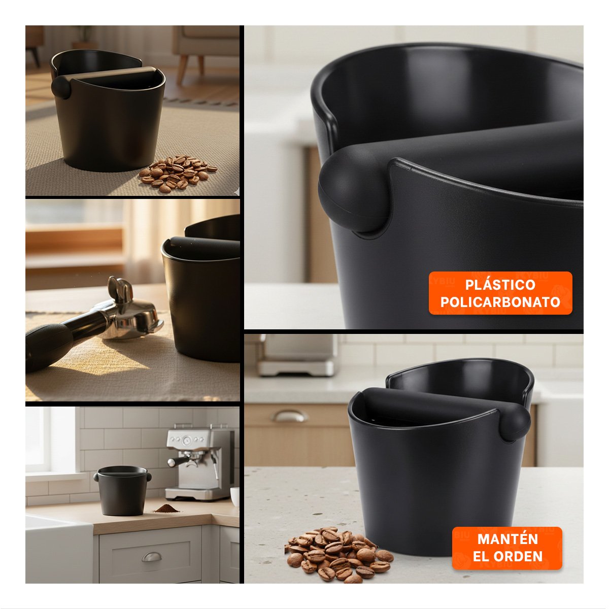 PACK2 COMPLEMENTO PROFESIONAL PARA BARRA DE CAFE EN COCINA Y+PAPEL REGALO - 3