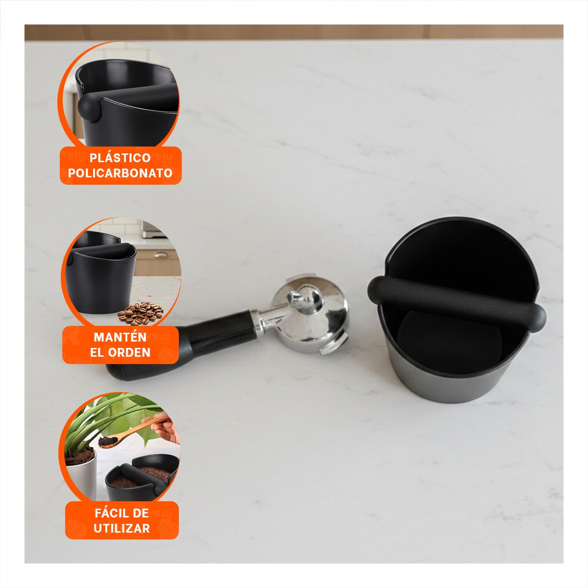 PACK2 COMPLEMENTO PROFESIONAL PARA BARRA DE CAFE EN COCINA Y+PAPEL REGALO - 5