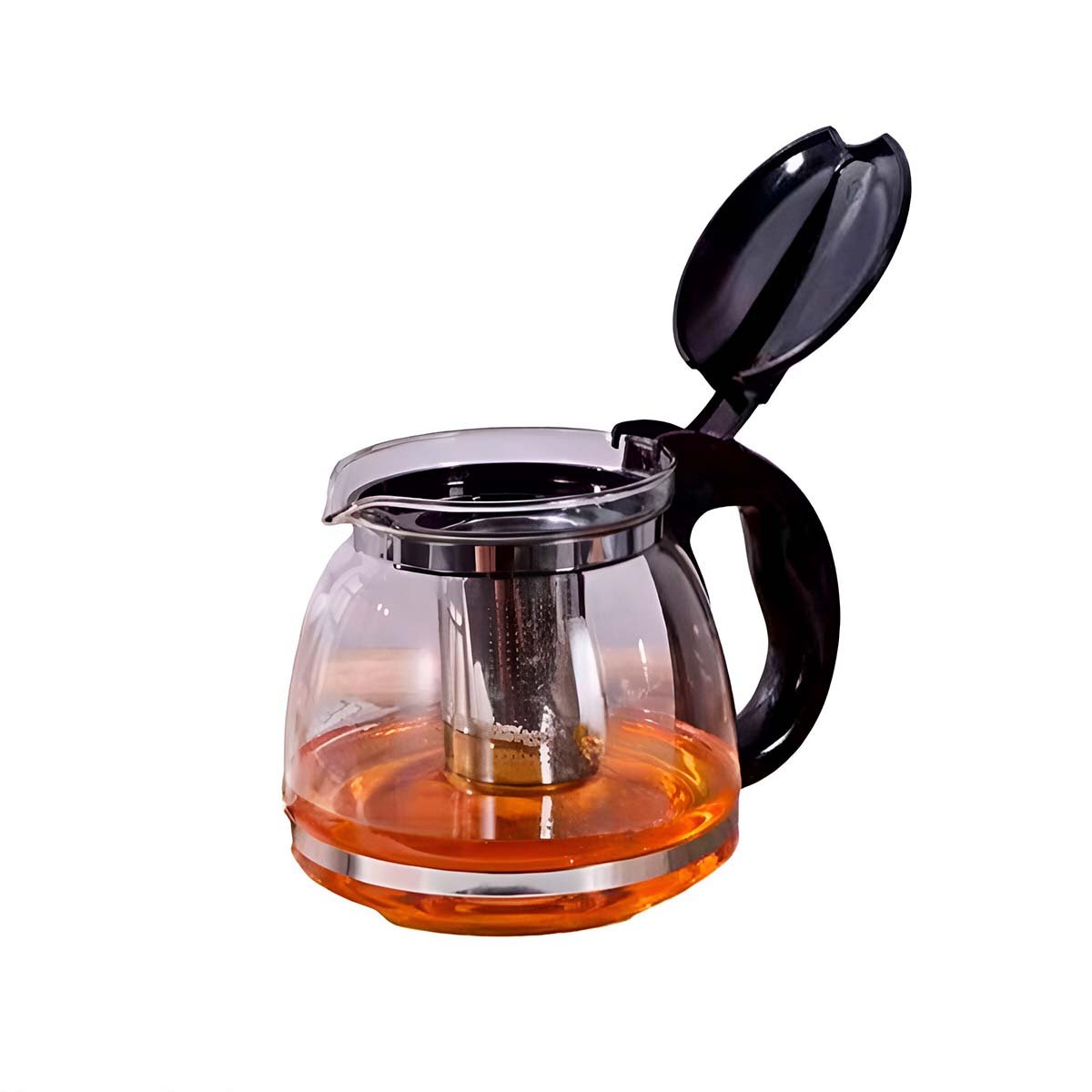 PACK2 VASO DE VIDRIO CON FILTRO 2 LT PARA SERVIR TE Y MOMENTOS ACOGEDORES Y+REGALO STICKER - 2