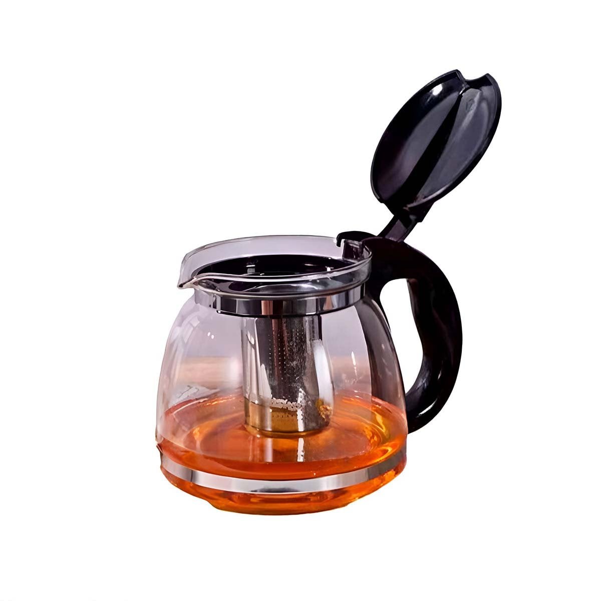 PACK12 CAFETERA DE VIDRIO CON FILTRO 2 LT PARA BEBER TE Y RELAX EN TARDE Y+REGALO STICKER - 2