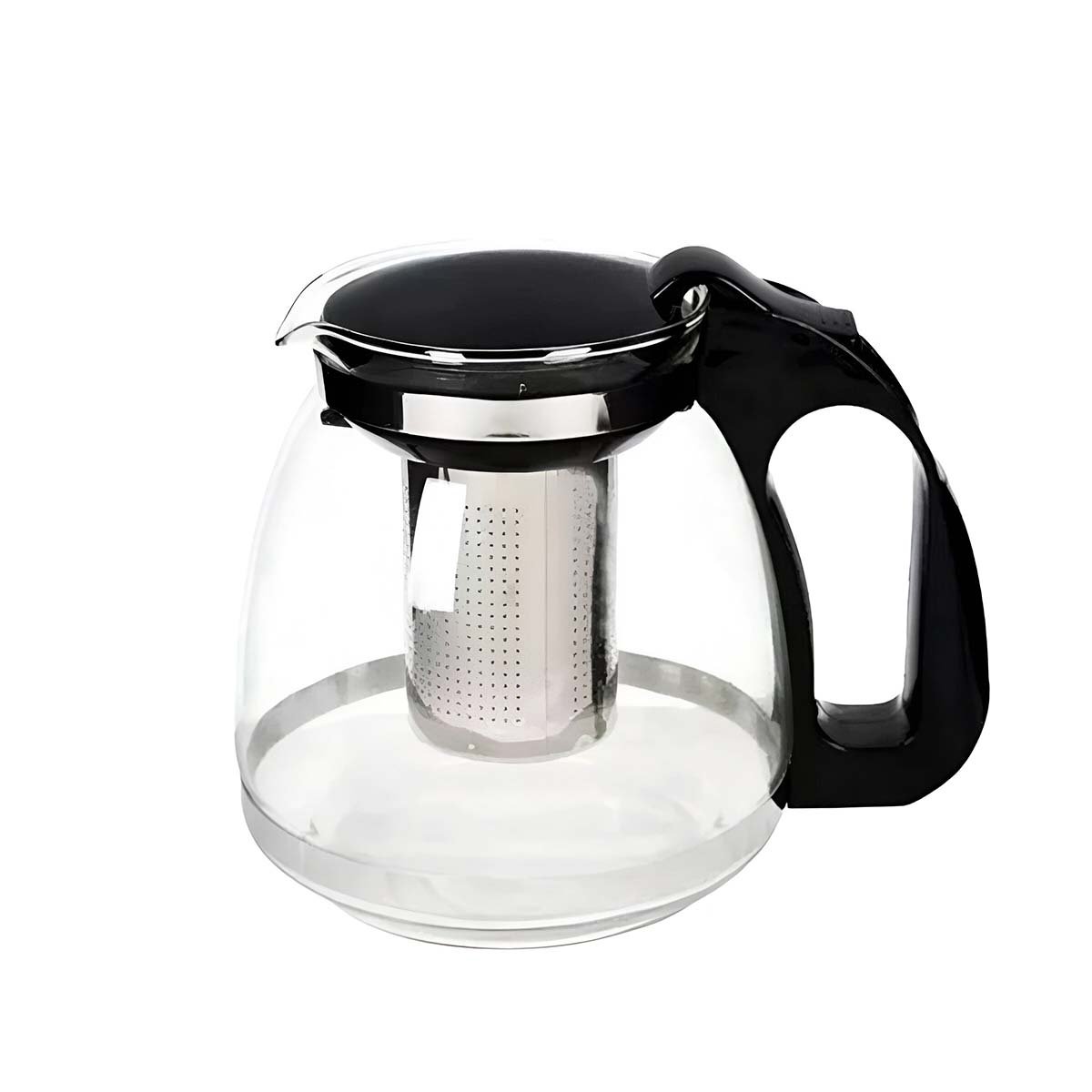 PACK12 CAFETERA COMPACTA PORTATIL DE VIDRIO CON FILTRO 1.5 LT PARA INFUSIONES Y+REGALO STICKER - 2