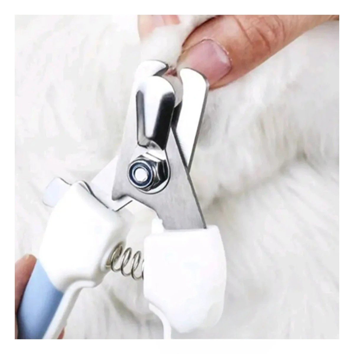 PACK6 HERRAMIENTA DE GROOMING CON TOPE AZUL GRANDE PARA MAS SEGURIDAD Y+PAPEL REGALO - 5