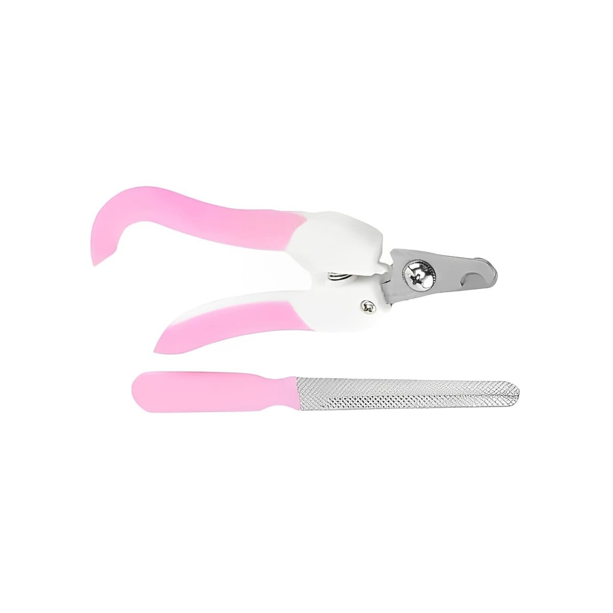 SET DE PEDICURA PARA MASCOTAS CON TONO ROSADO CHICO PARA MAS ESTILO REAL Y+LIGAS REGALO - 3