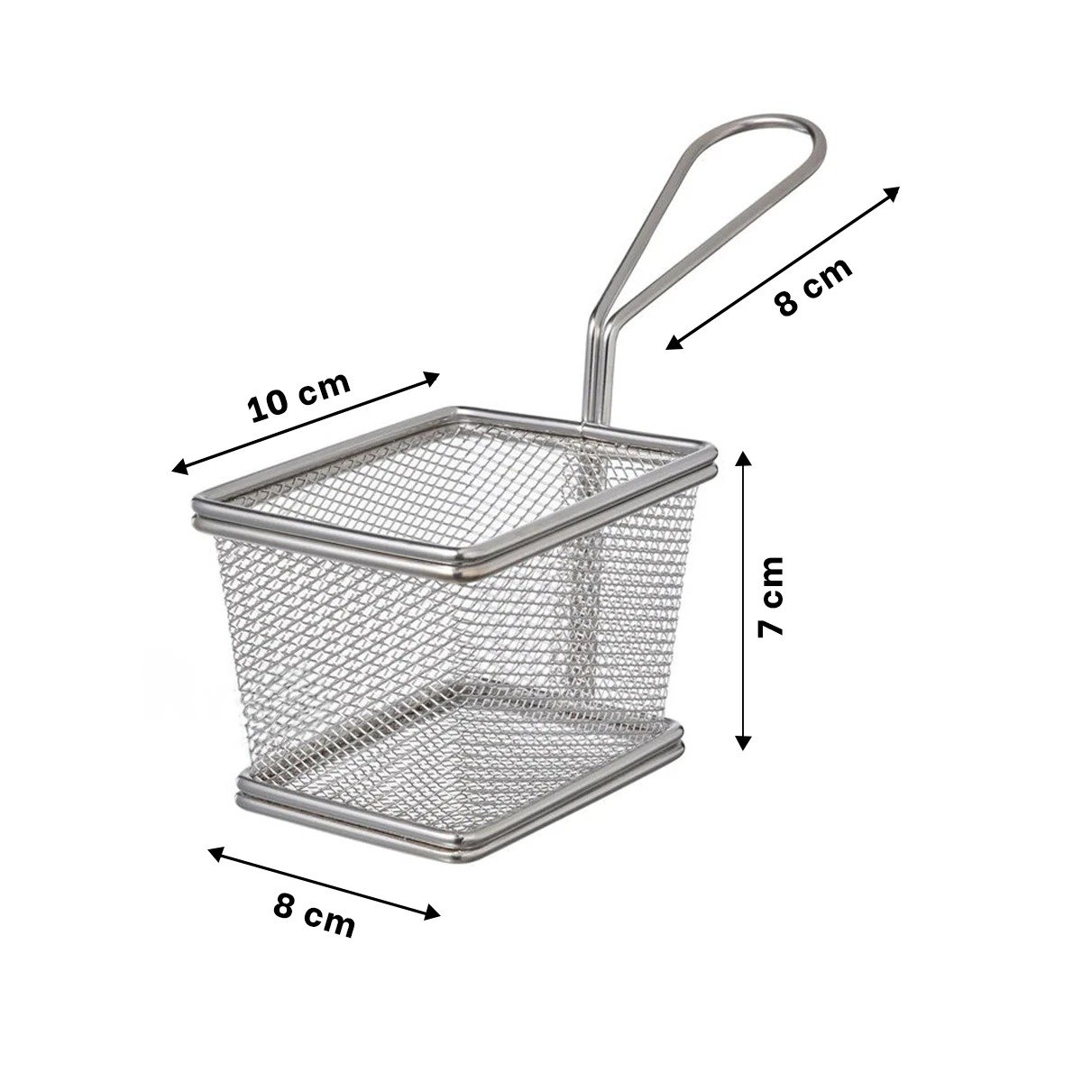 PACK6 CONTENEDOR PARA SNACKS FRITOS PLATEADO 10X8X7 CM PRESENTACION Y+REGALO STICKER - 4