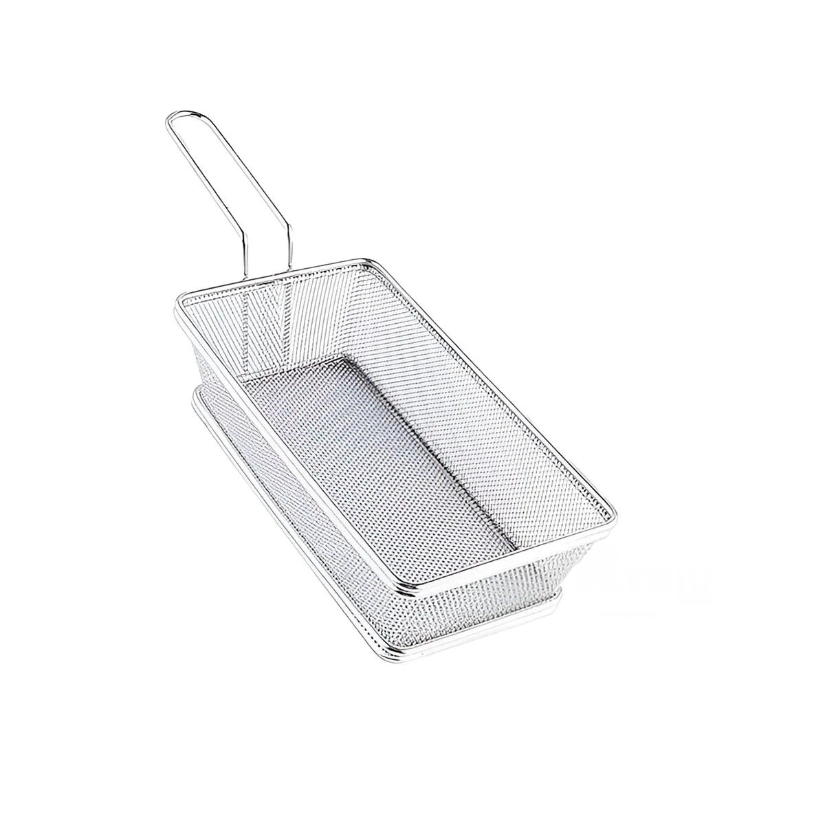 PACK2 RECIPIENTE COMPACTO PARA PAPAS FRITAS PLATEADO 25,5X13X7 CM HOGAR Y+REGALO STICKER - 2